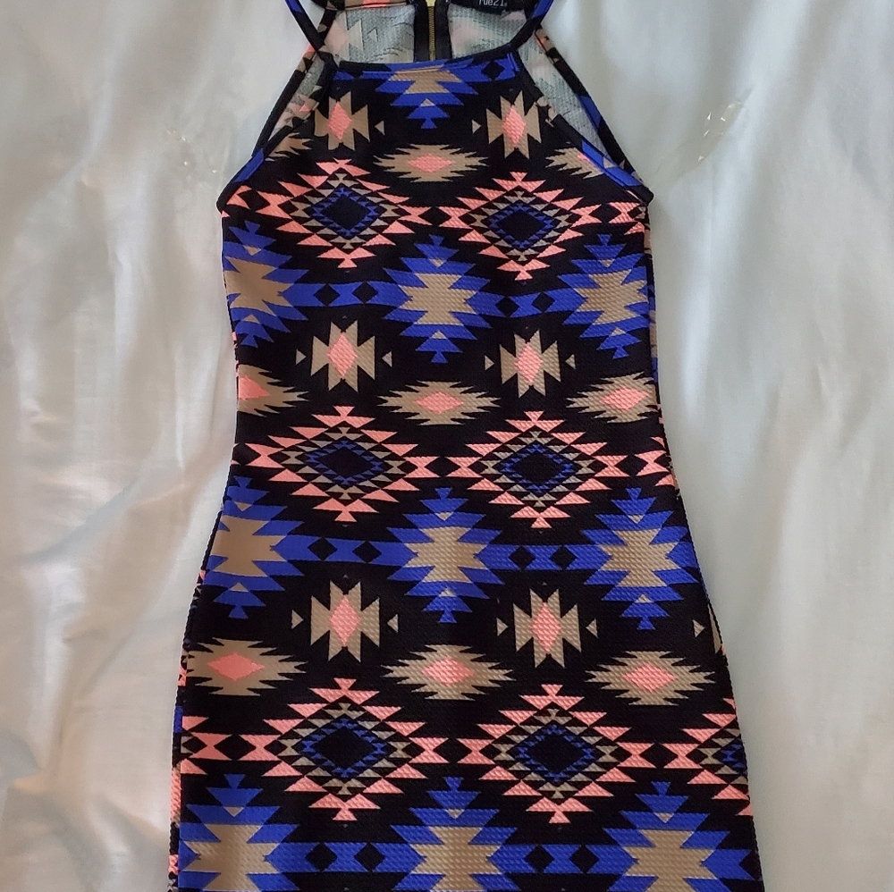 Aztec patter dress